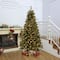 Sapin de Noël artificiel illuminé à aspect de pin Wimberley réaliste avec mini DEL blanc chaud de 7,5 pi d’Ashland